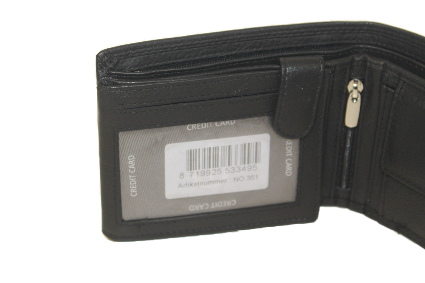 OI Billfold met extra Rits vak voor biljetten 351