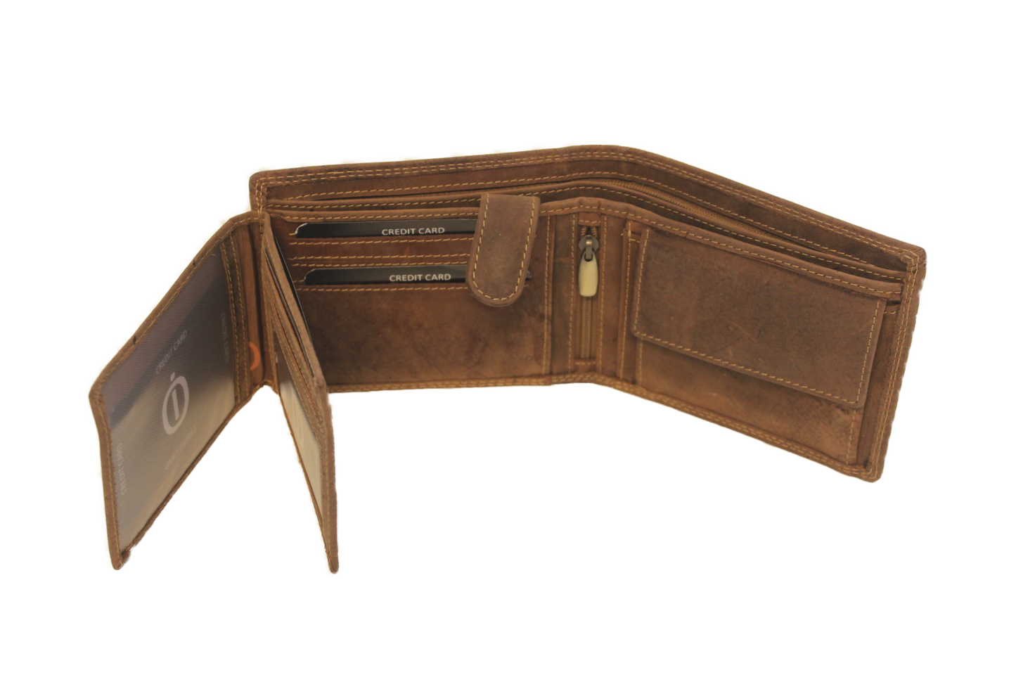 OI Billfold met extra Rits vak voor biljetten 351H