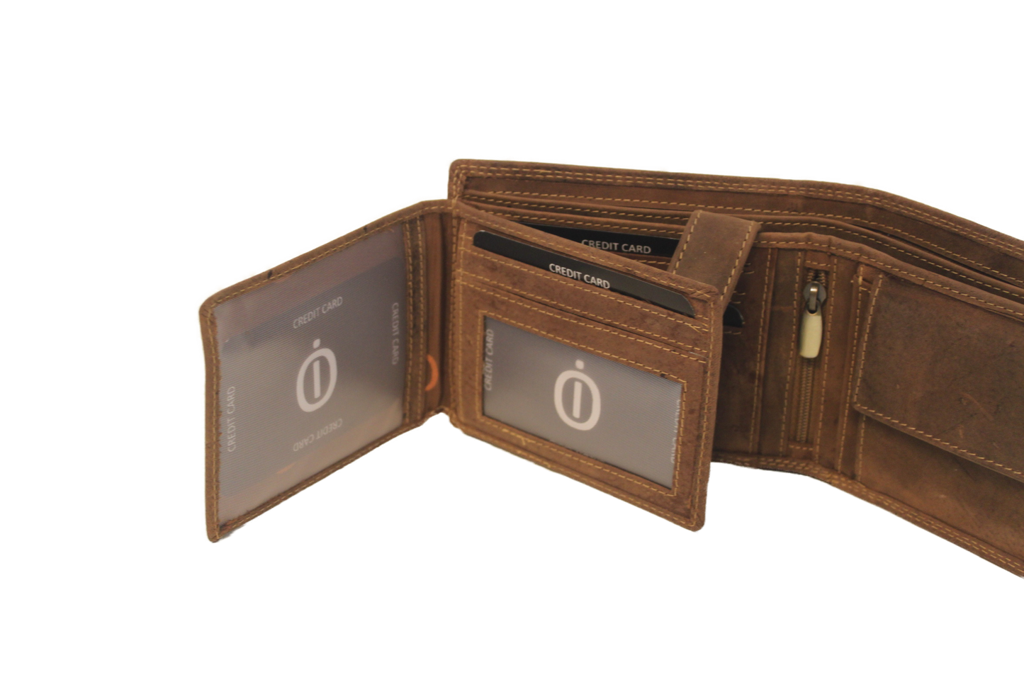 OI Billfold met extra Rits vak voor biljetten 351H