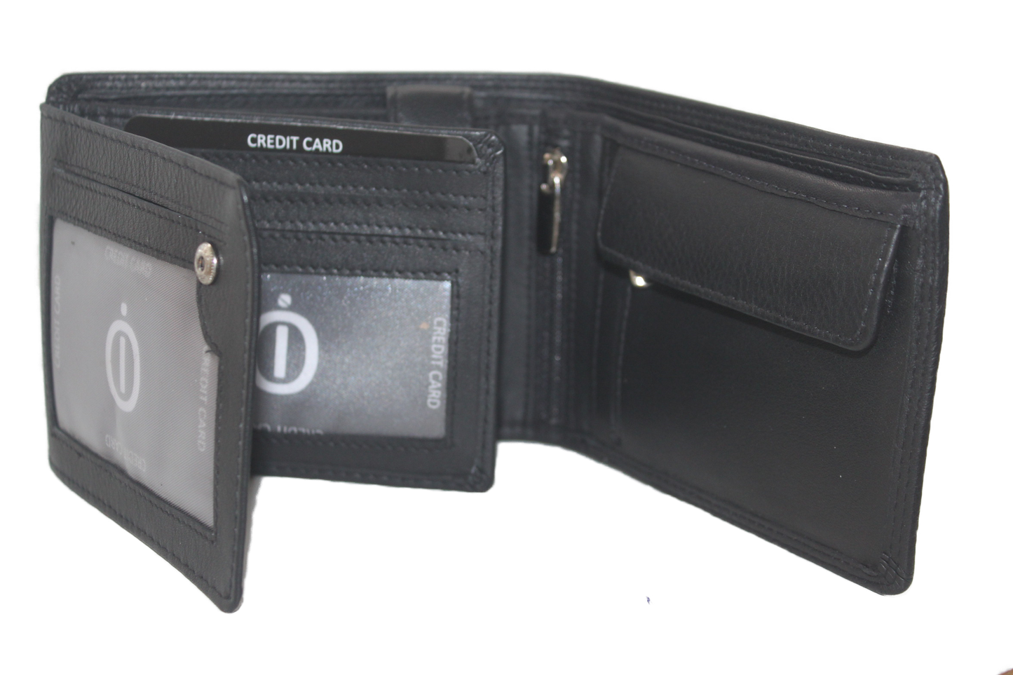 OI Billfold met rits voor kleingeld 353