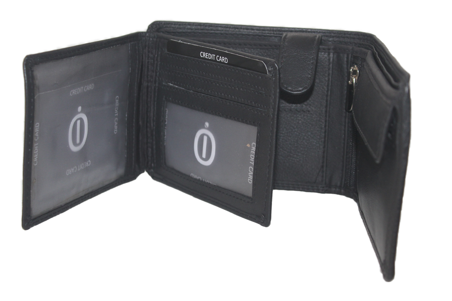 OI Billfold met rits voor kleingeld 353