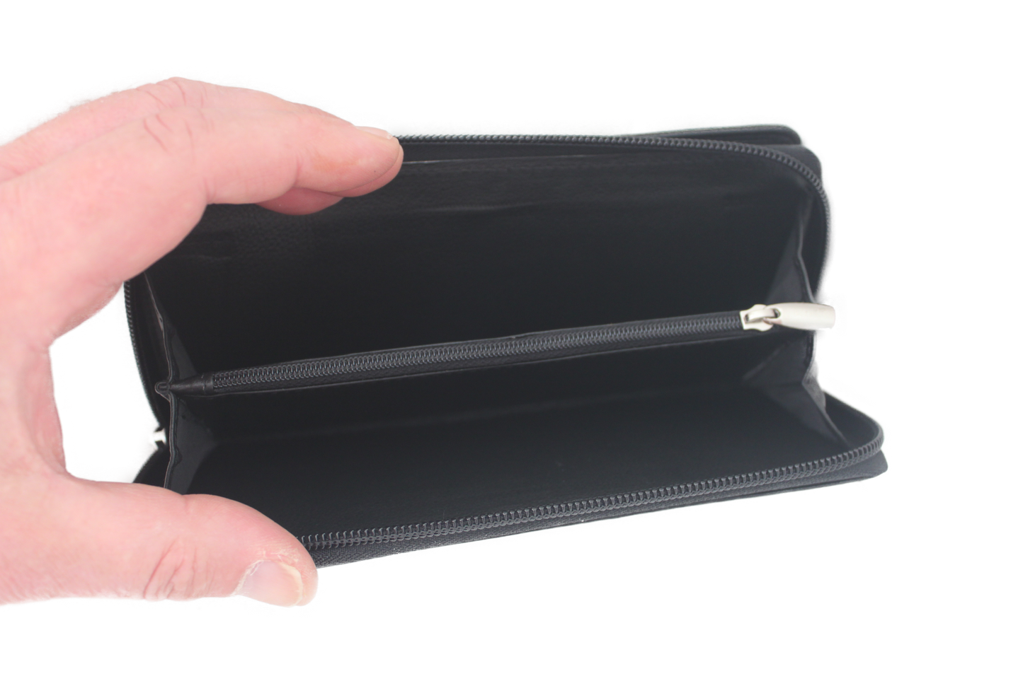 OI rits portemonnee groot dames met klep voor pasjes 404