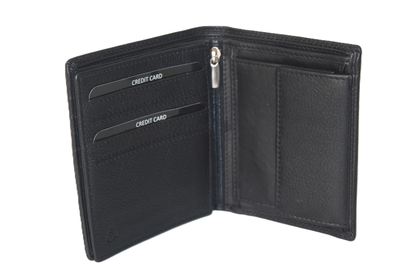 Hoge billfold met de creditcards ( pasjes ) horizontaal anti skim 409