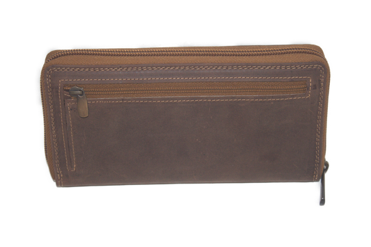 OI Rits portemonnee met rits op de achterkant groot model 434H