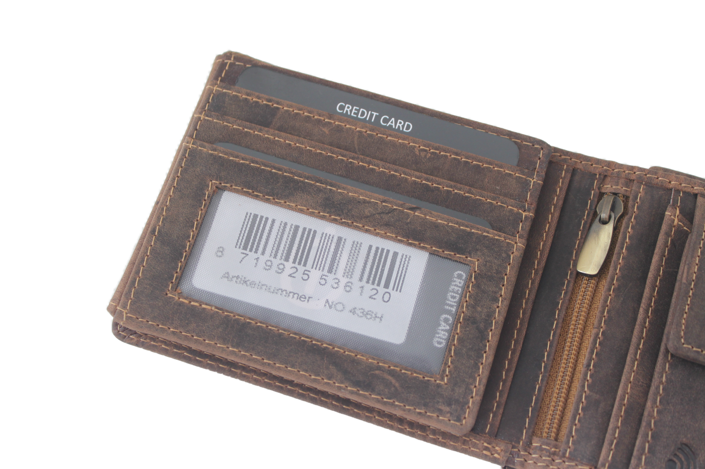 OI heren portemonnee met uitklap naar links 436H
