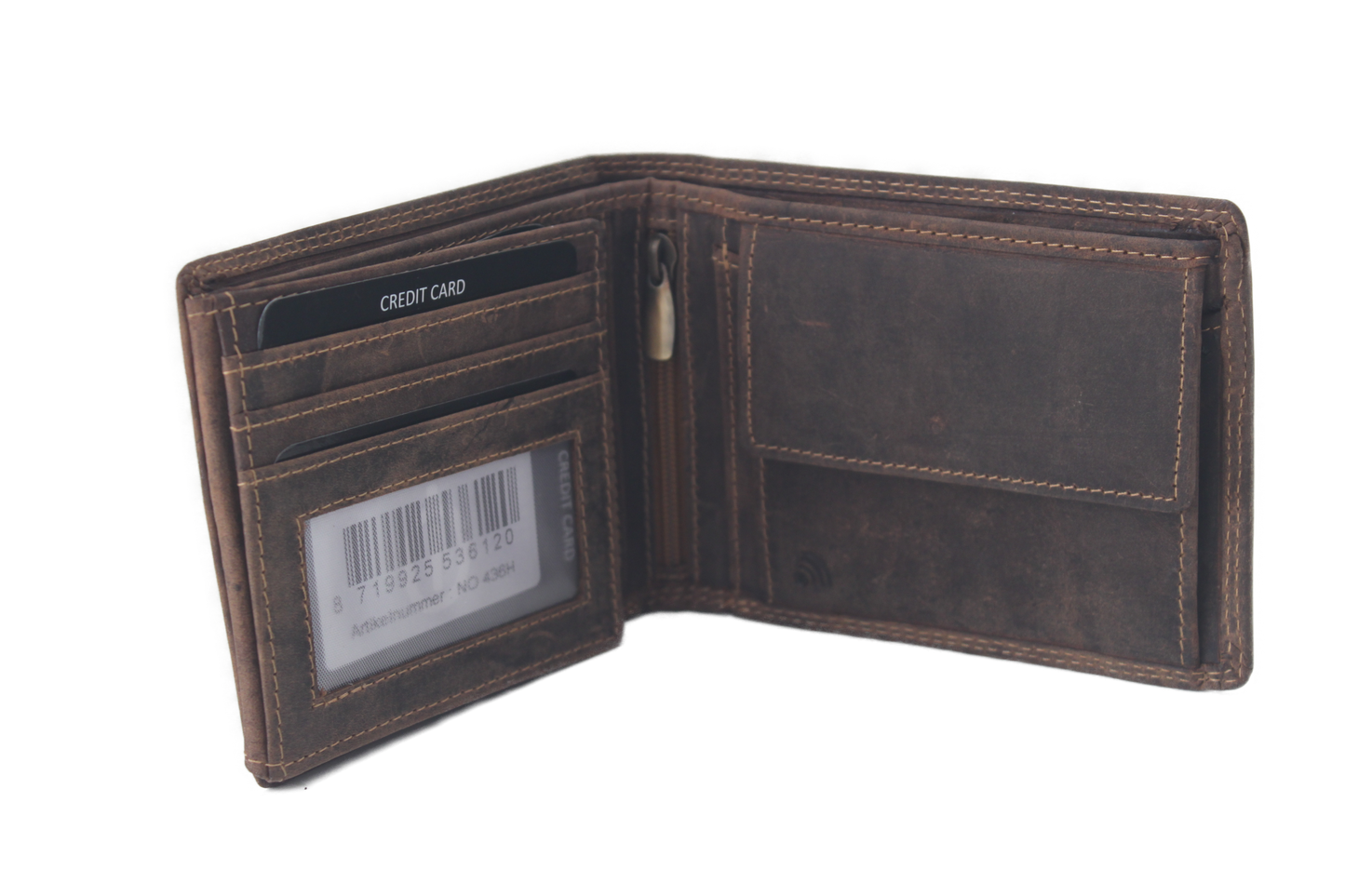 OI heren portemonnee met uitklap naar links 436H