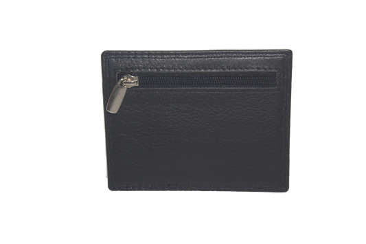 Creditcardhouder / Pasjeshouder met rits voor geld 448