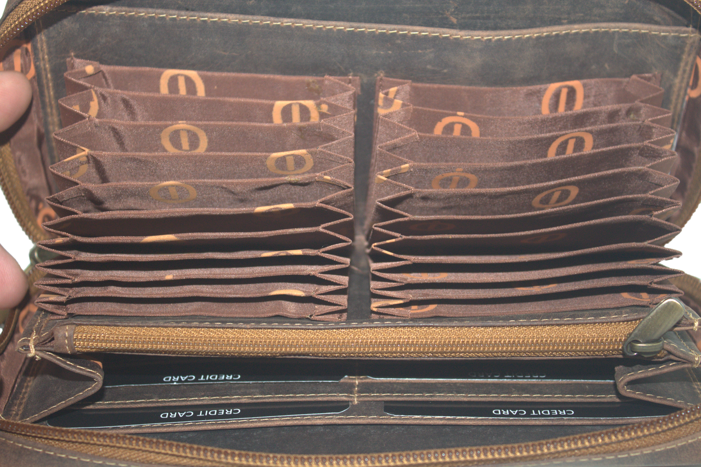 OI Rits portemonnee xxl met pasjeswaaiers 464H