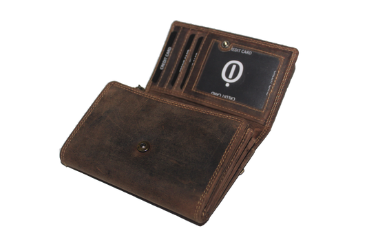 Dames portemonnee compact met ruimte voor 8 pasjes 470H