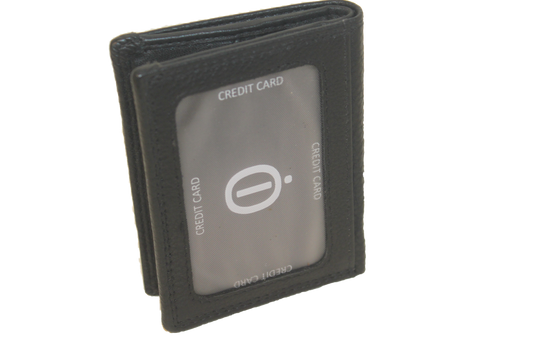 OI Kleine billfold met magneet sluiting met zicht vak achterop 473