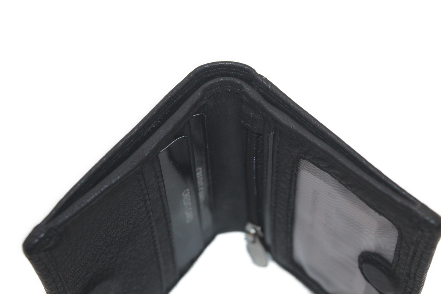 OI Kleine billfold met magneet sluiting met zicht vak achterop 473