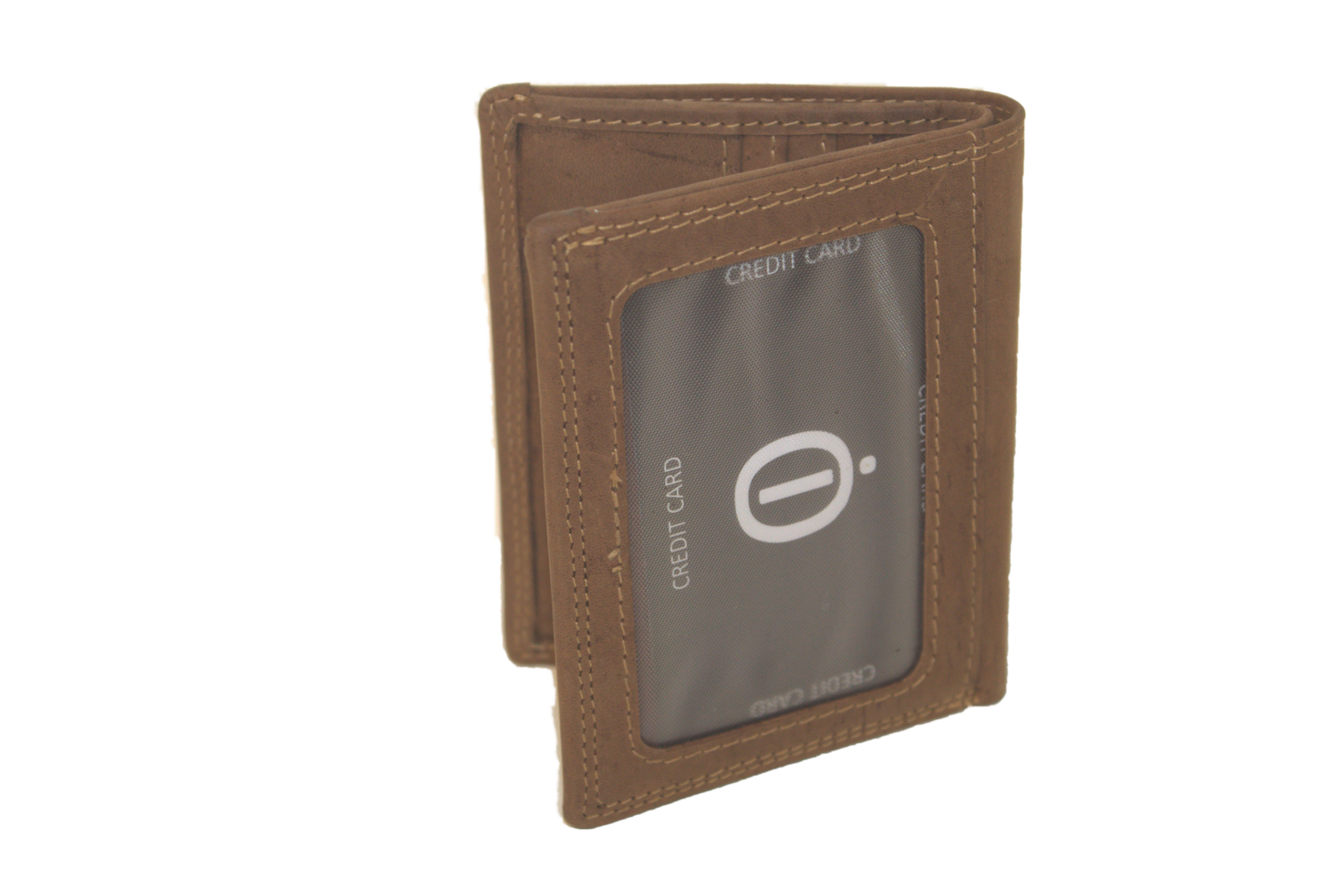 OI Kleine billfold met magneet sluiting met zichtvak achterop 473H