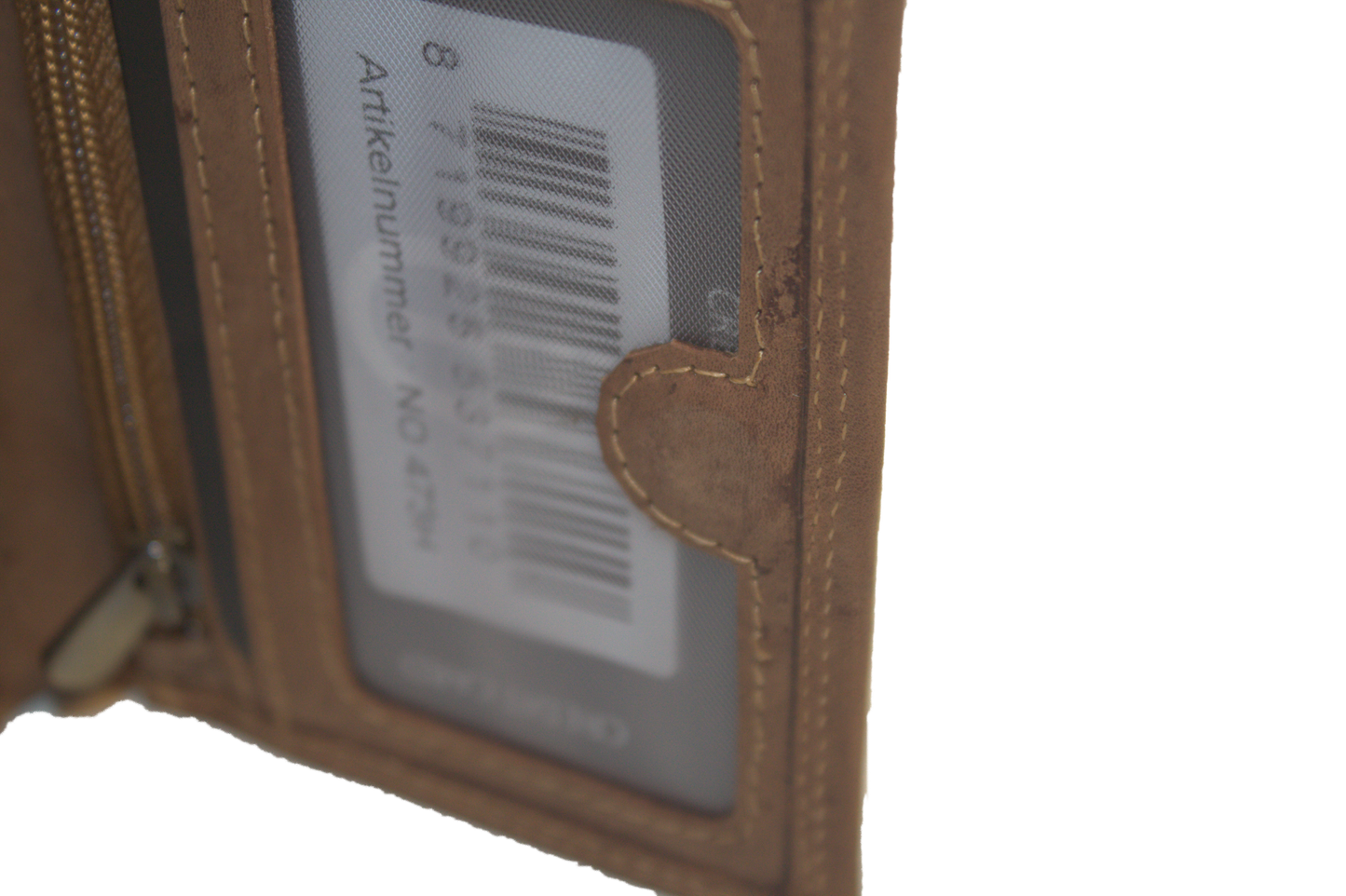 OI Kleine billfold met magneet sluiting met zichtvak achterop 473H