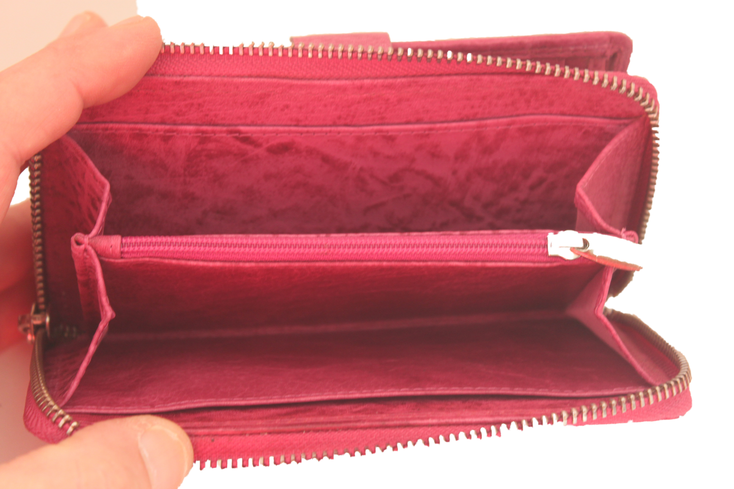 OI Rits portemonnee Halflang 477 Fuchsia