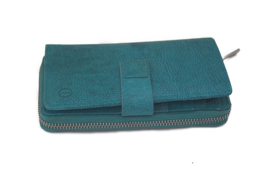 OI Rits portemonnee Halflang 477 Turquoise