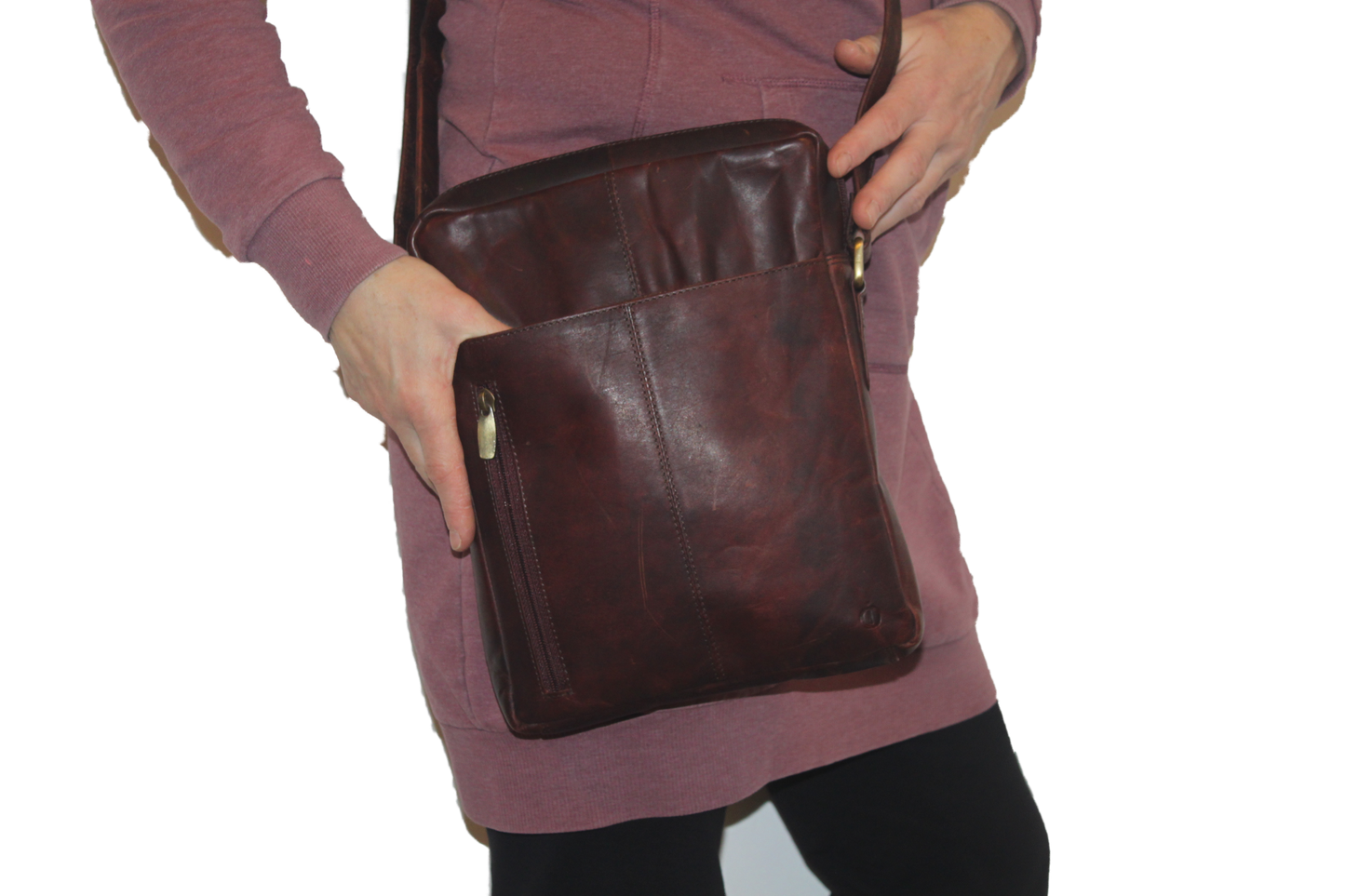 Dames / Heren Tas Bordeaux Lucinda A4 formaat 480CA