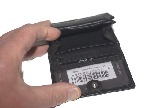 Minibeursje klein beursje geschikt voor kleingeld en biljetten en enkele pasjes 486