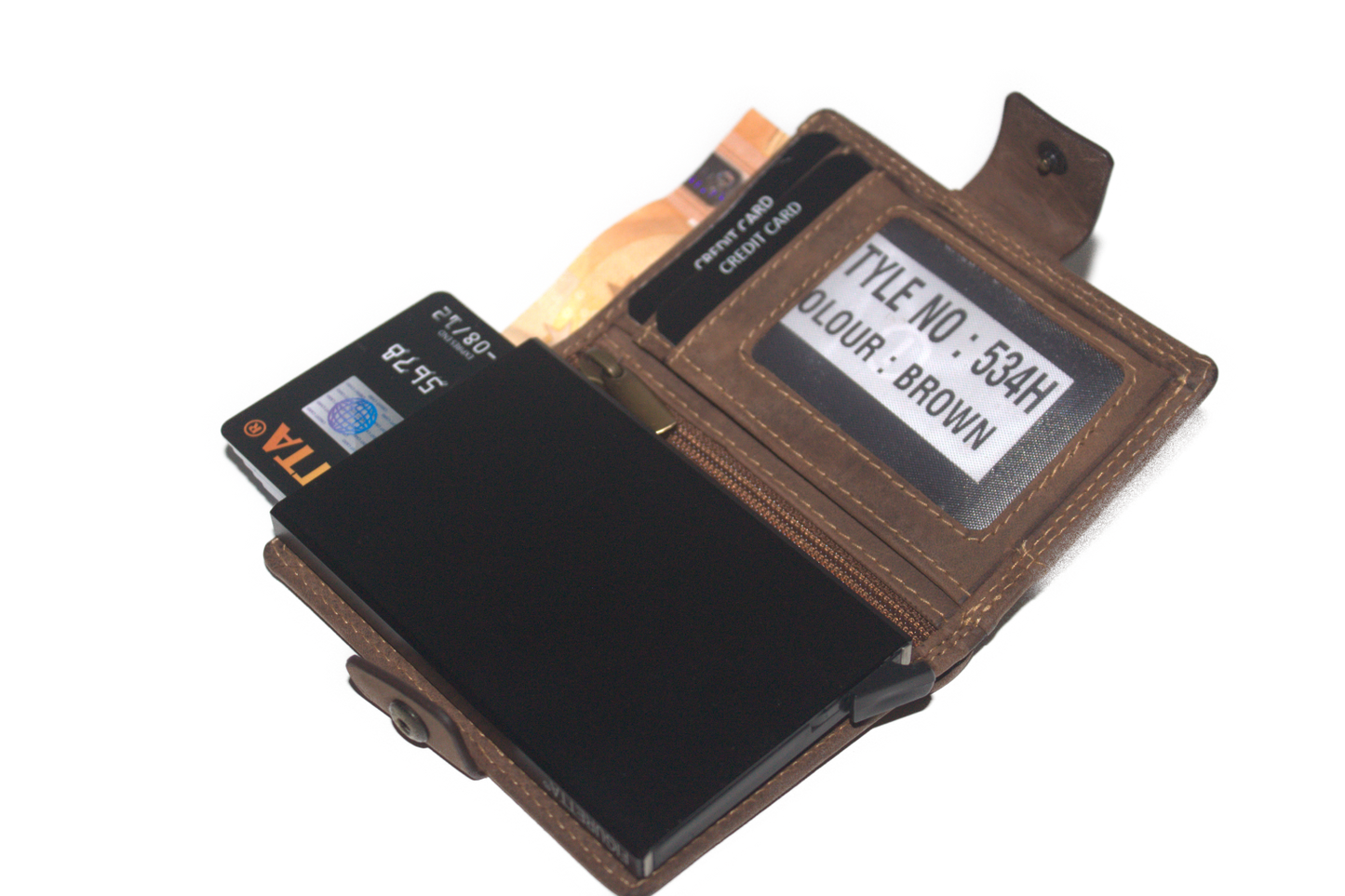 Portemonnee met Figuretta kaarthouder 534H