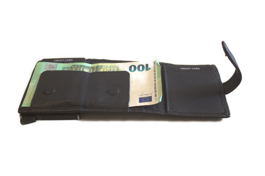 Portemonneee met figuretta cardhouder geen ruimte voor kleingeld 536