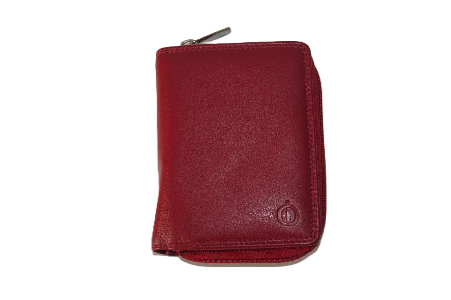 Ritsportemonnee luxe Rood 539R