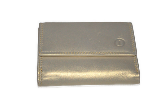 Compacte damesportemonnee met voldoende ruimte 542Goud