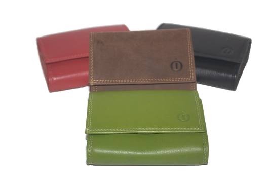 Kleine knip portemonnee 546 groen