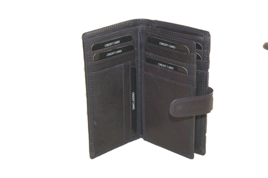 Creditcardhouder/ portemonnee hoog 559NR Donker blauw