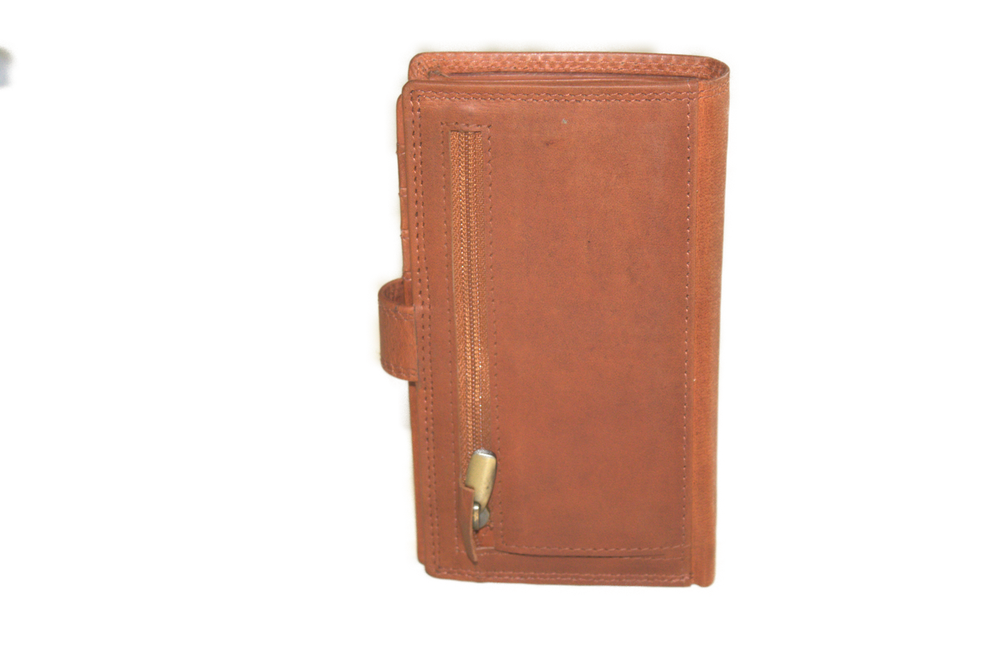 Creditcardhouder/ portemonnee hoog 559NR Cognac