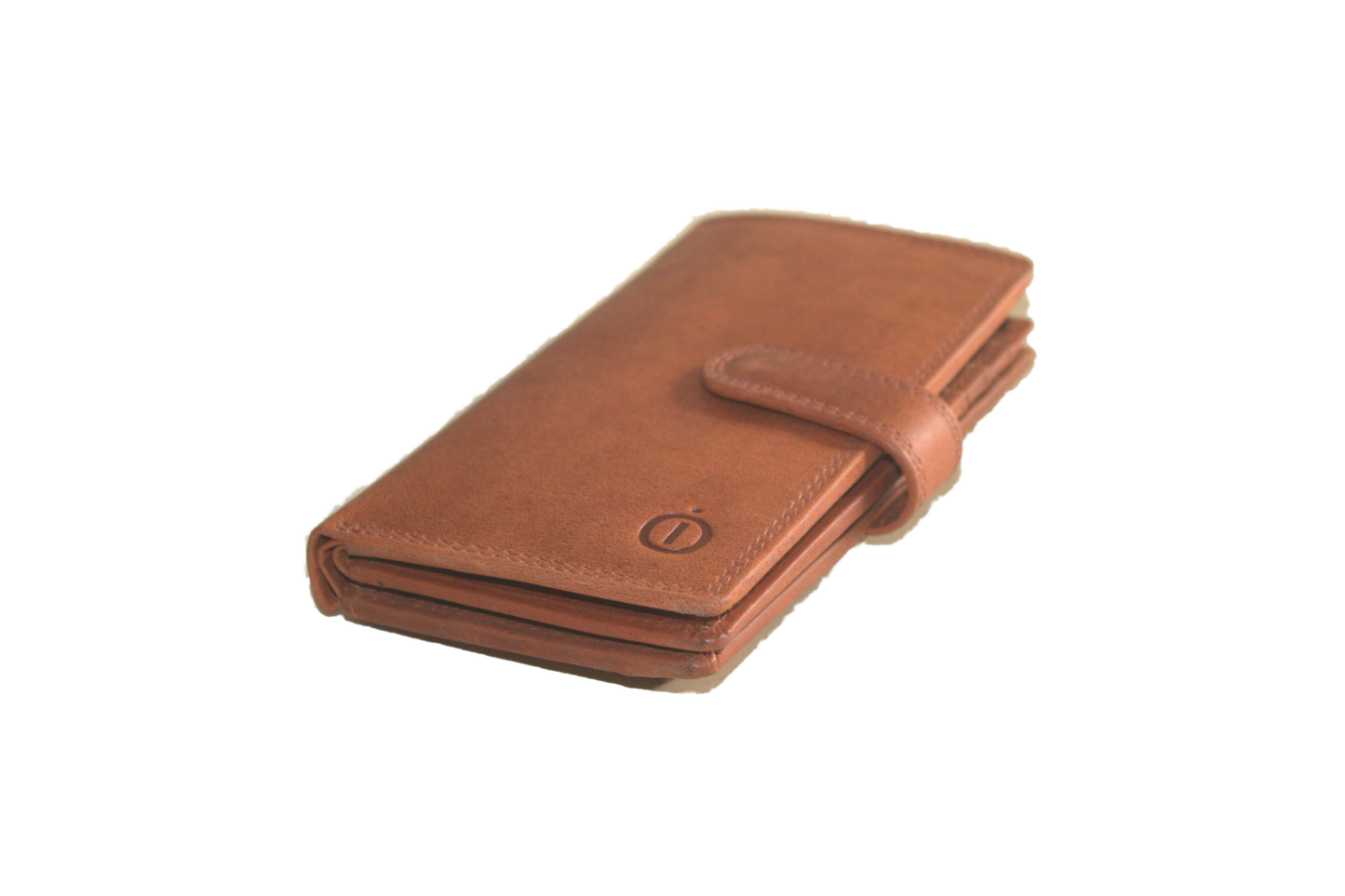 Creditcardhouder/ portemonnee hoog 559NR Cognac