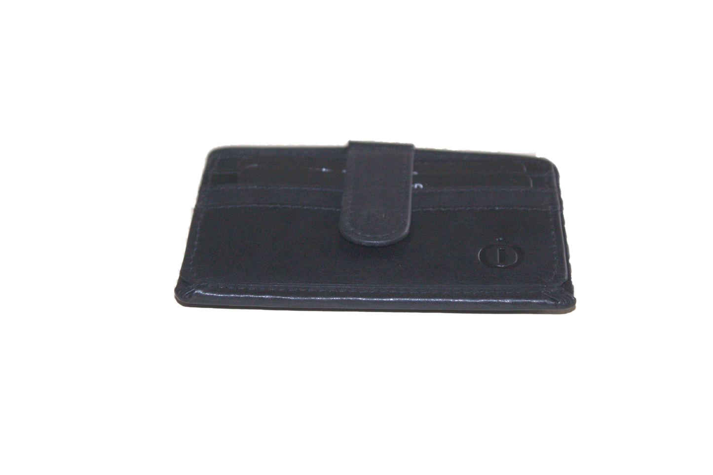Creditcard houder Pasjeshouder met ruimte voor biljetten 2x vouwen Black 561NRBLACK