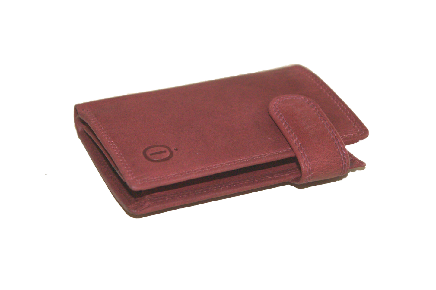 Hoge kleine billfold met lip om af te sluiten 562NR Red