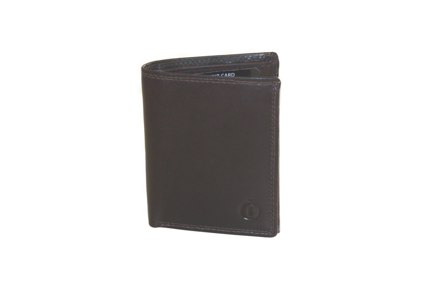 Kleine billfold / Creditcard houder / Pasjeshouder met ruimte voor biljetten. Brown563NRBrown