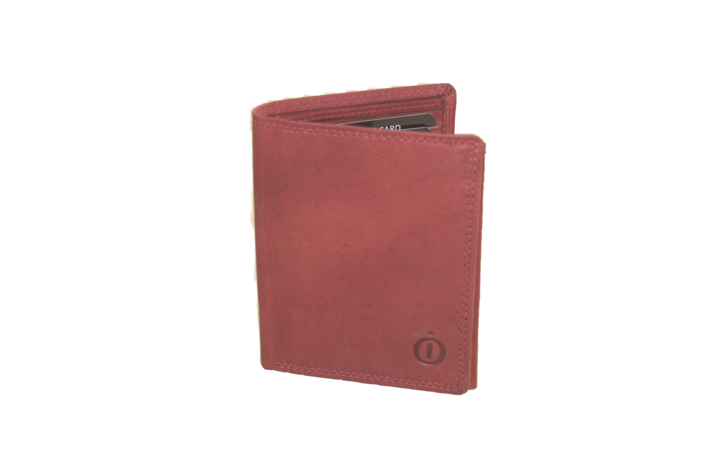 Kleine billfold / Creditcard houder / Pasjeshouder met ruimte voor biljetten. Rood563NRRed