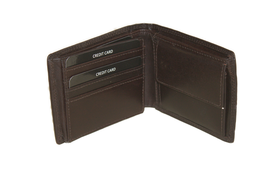 OI Billfold klein klep naar links 564NRbruin