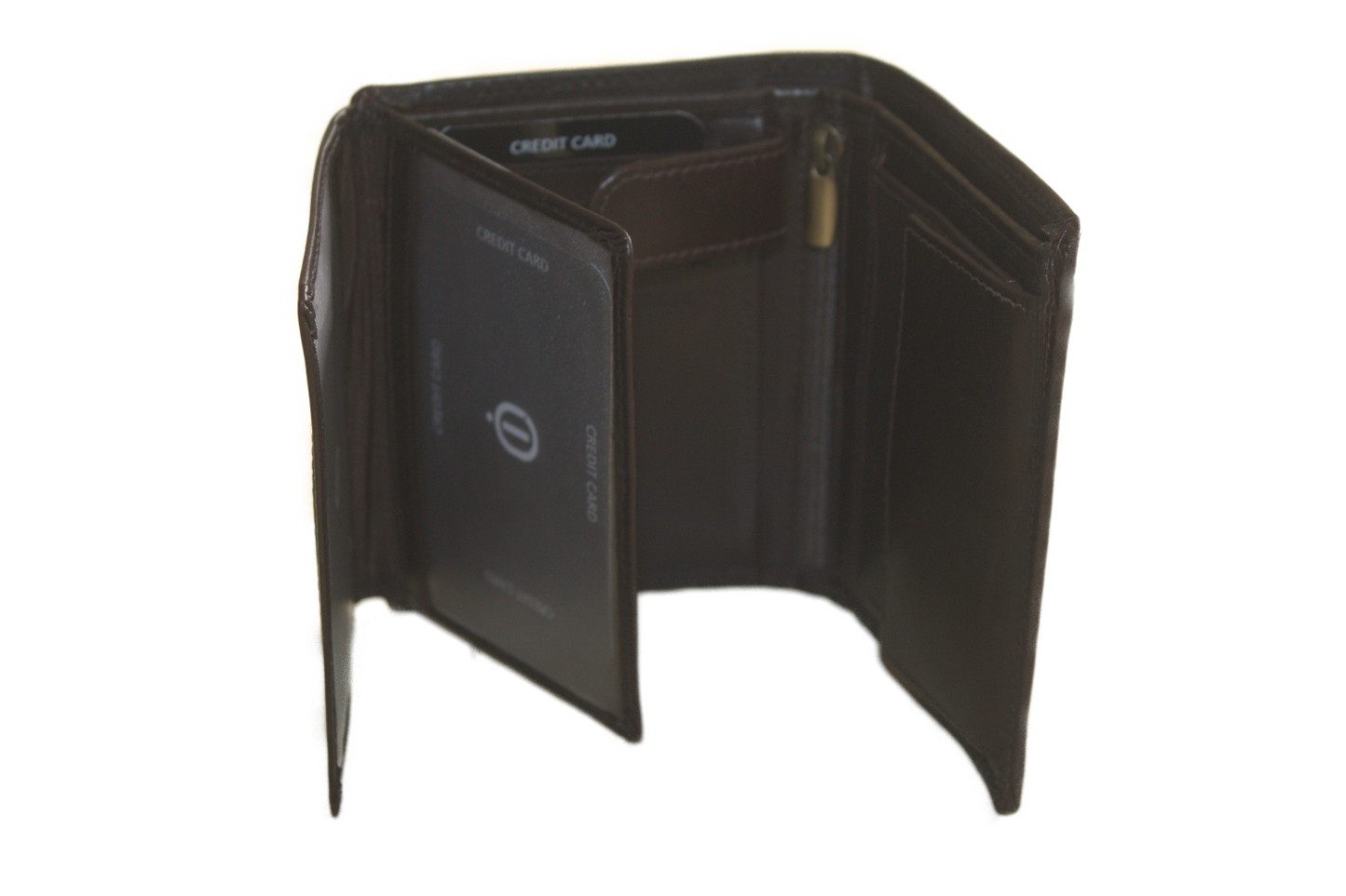 OI Billfold Hoog het bekende model Bruin 566NRbrown