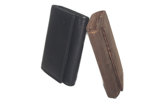 Dames rits portemonnee half lang 568H