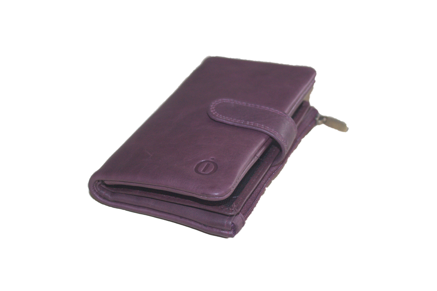 Dames portemonnee soft leder 721OW paars