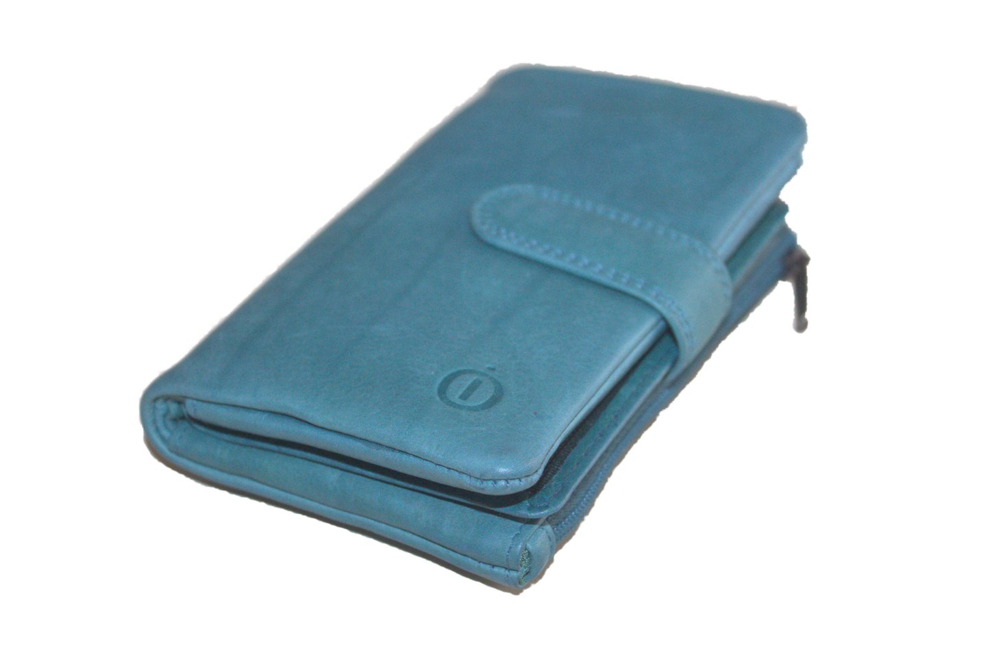 Dames portemonnee soft leder 721OW Turquoise