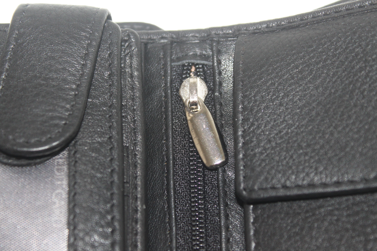 OI Heren billfold laag 17 pasjes zwart / anti skim 111