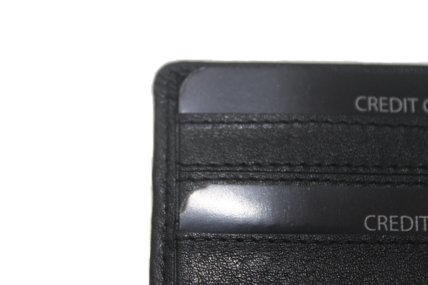 OI Heren billfold laag 17 pasjes zwart / anti skim 111