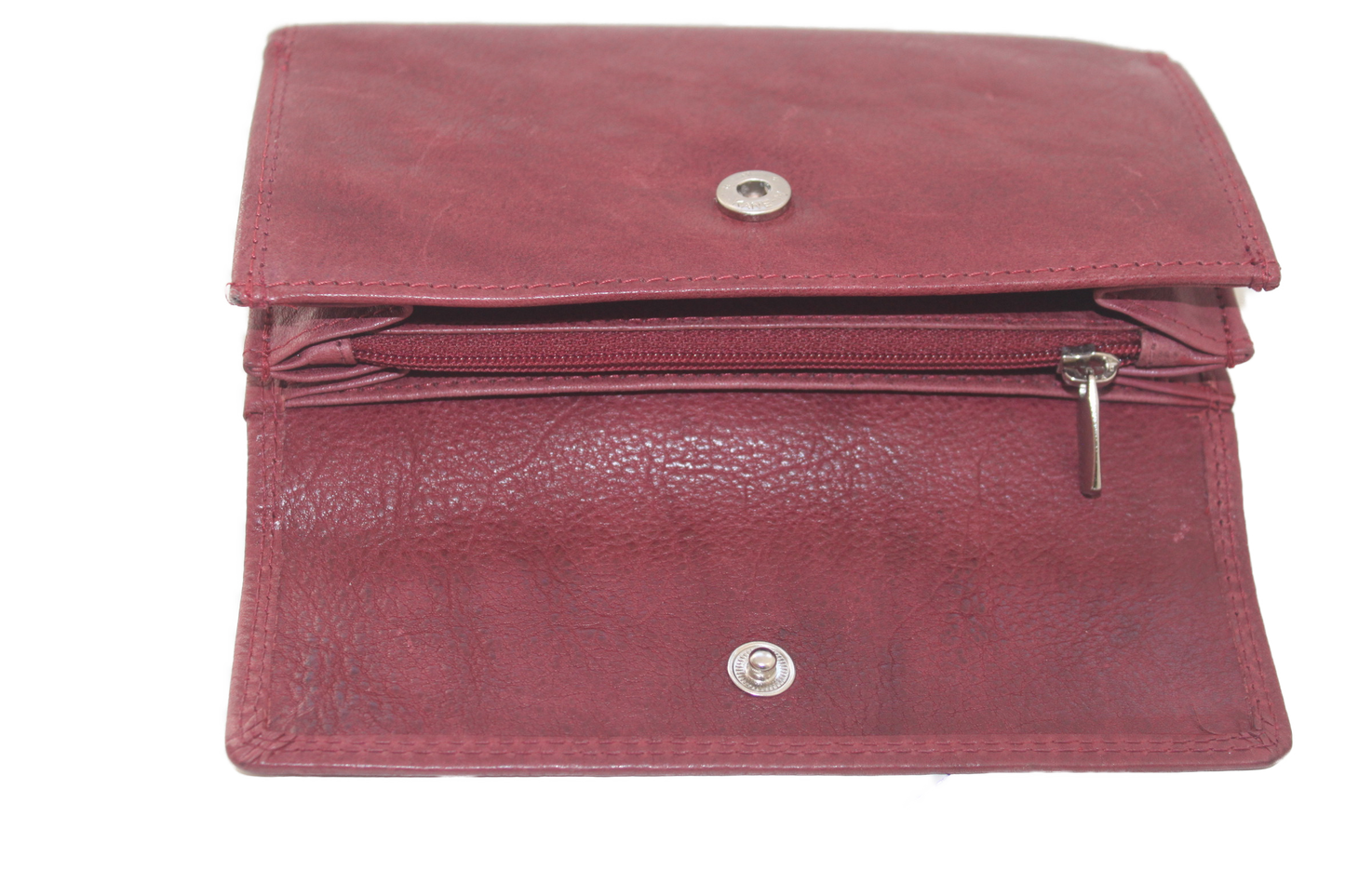 OI Damesportemonnee dubbel 296VI Bordeaux