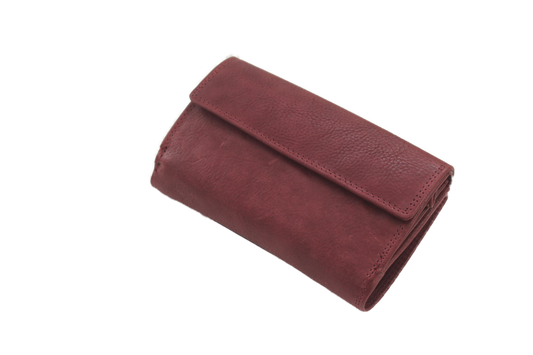 OI Damesportemonnee dubbel 296VI Bordeaux