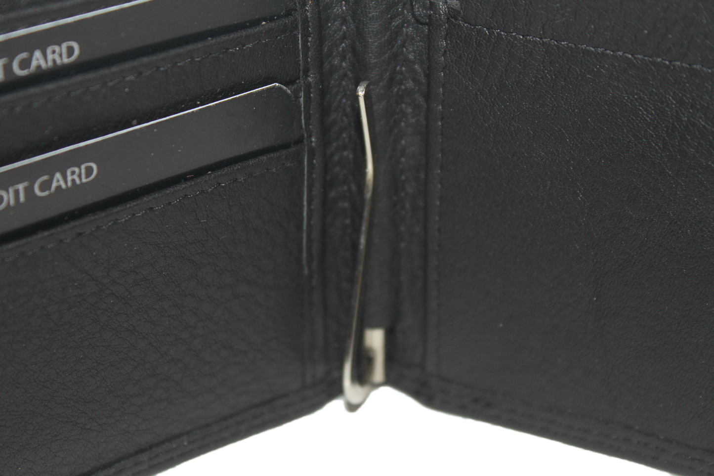 OI billfold Dollarclip creditcards / anti skim / zwart 170