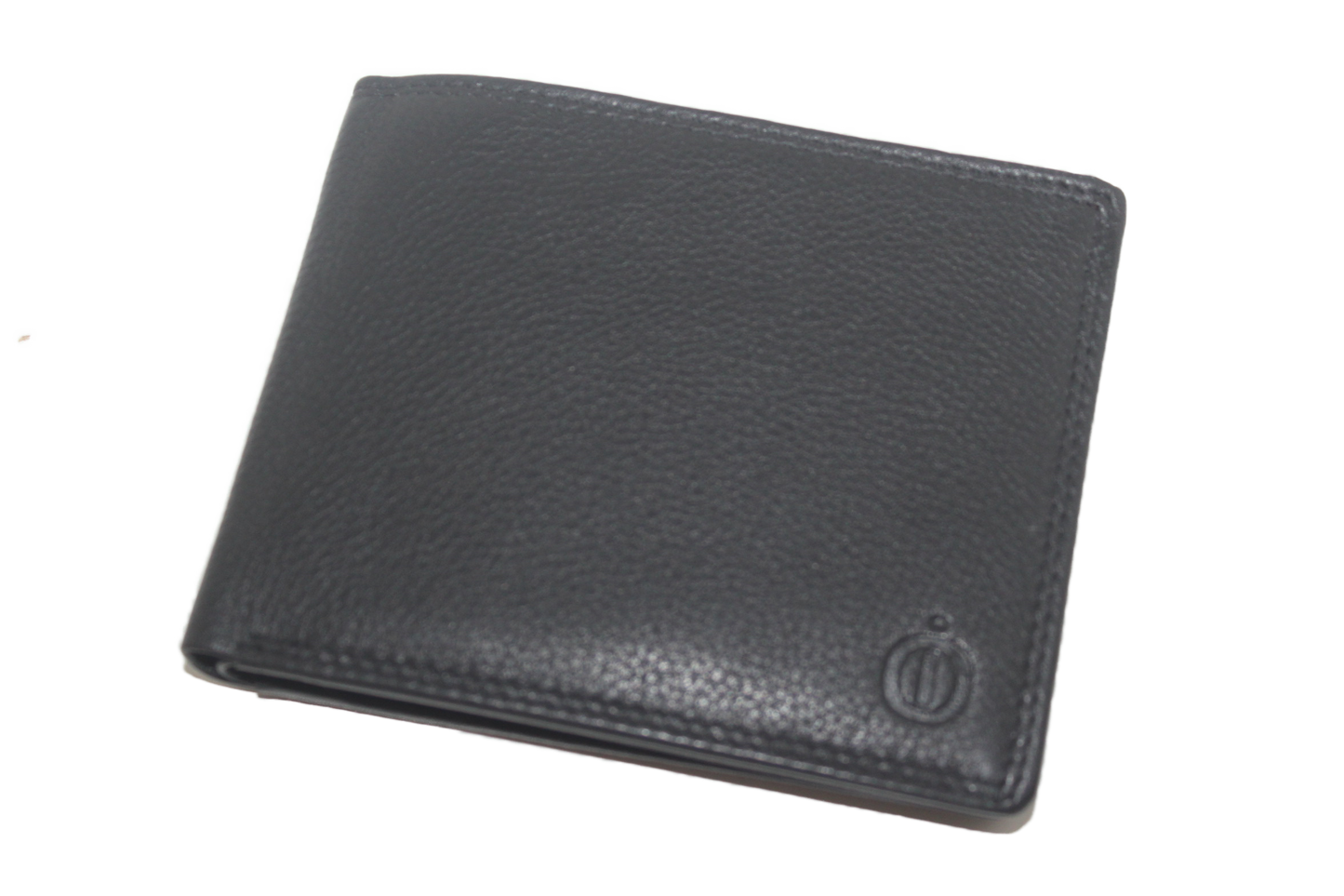 OI Heren portemonnee dun zwart/ RFID safe / Anti skim 113