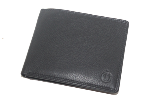 OI Heren portemonnee dun zwart/ RFID safe / Anti skim 113