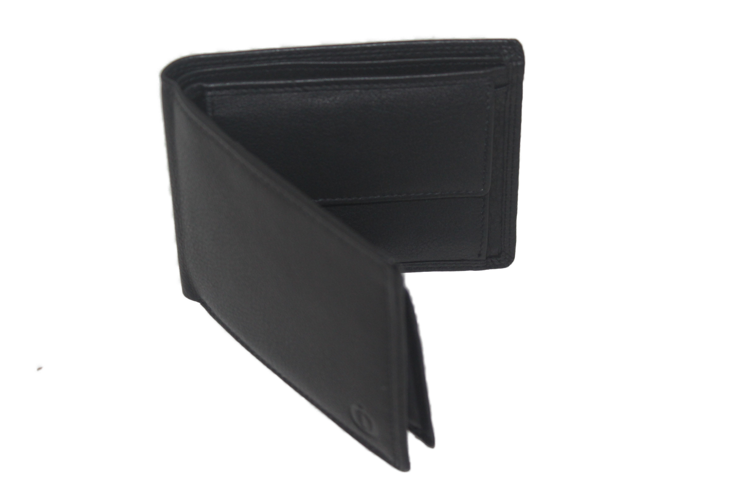 OI Heren portemonnee dun zwart/ RFID safe / Anti skim 113