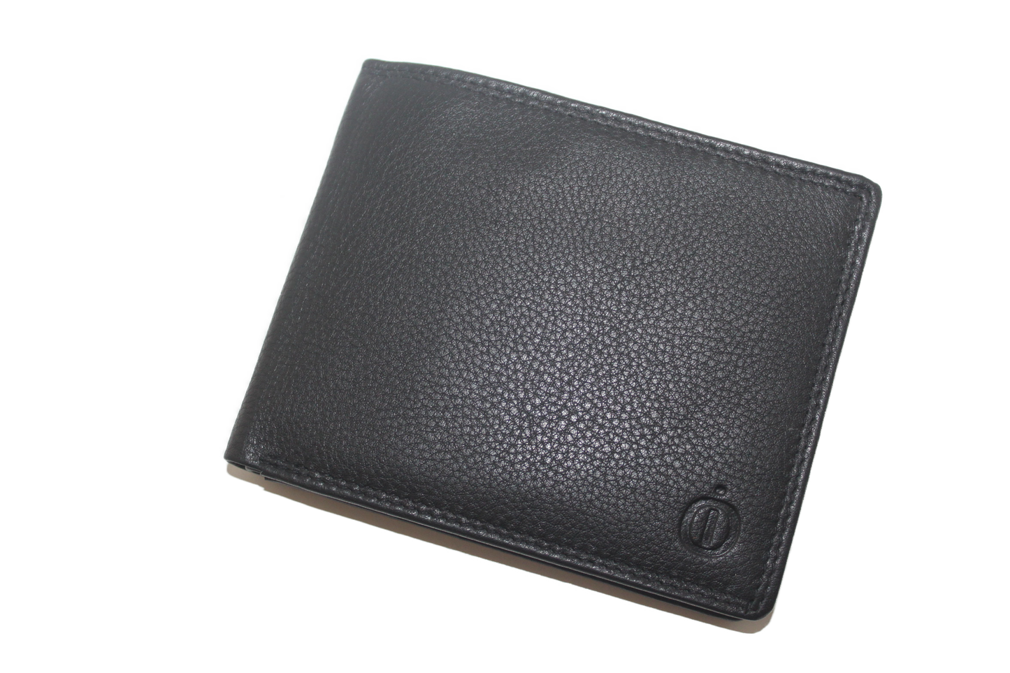 OI Heren portemonnee dun zwart/ RFID safe / Anti skim 113