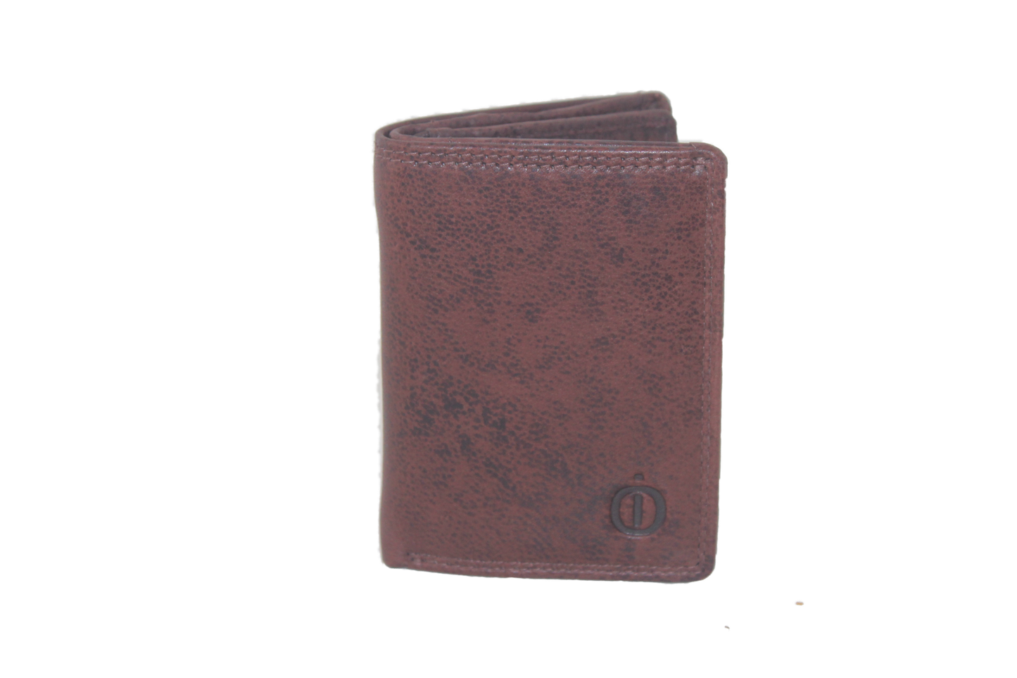 Creditcard houder / Pasjeshouder met ruimte voor kleingeld en biljetten. Bruin 393