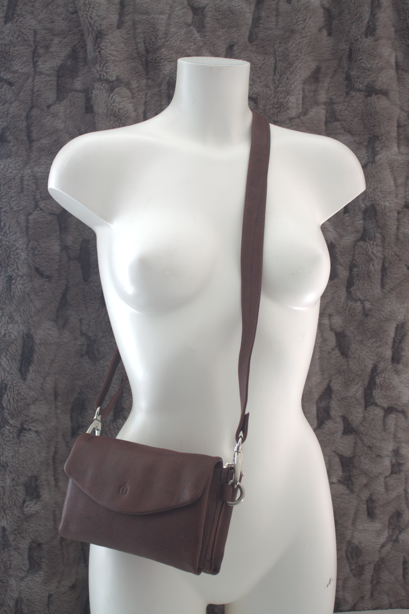 Schoudertasje/ Festival Tasje/ Crossbody bag 472 Bruin