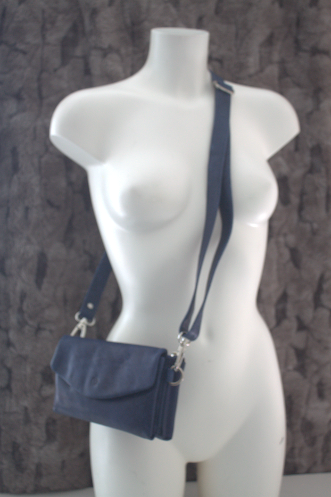 Schoudertasje/ Festival Tasje/ Crossbody bag 472 Blauw